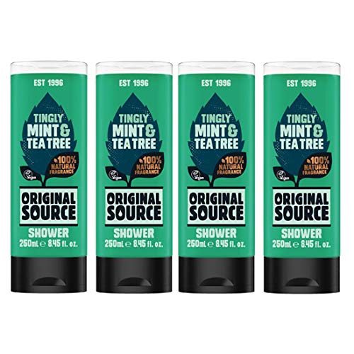 Original Source - Set Di 4 Gel Doccia Tingly Mint & Tea Tree 4 X 250 Ml