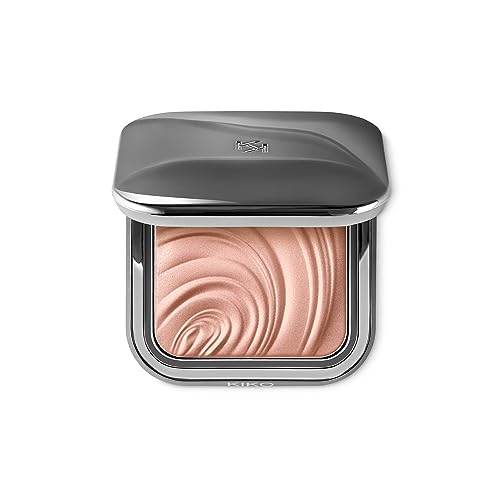 Kiko Milano Glow Fusion Intense Powder Highlighter 02 | Illuminante Viso In Polvere Dalla Texture Setosa E Riflettente