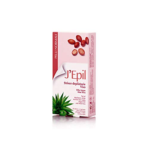 J'Epil Strisce Depilatorie Viso Olio D'Argan