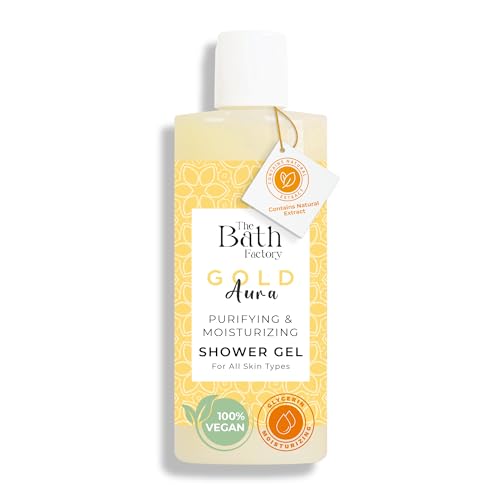 The Bath Factory, Gel Doccia Gold Aura, 400 Ml