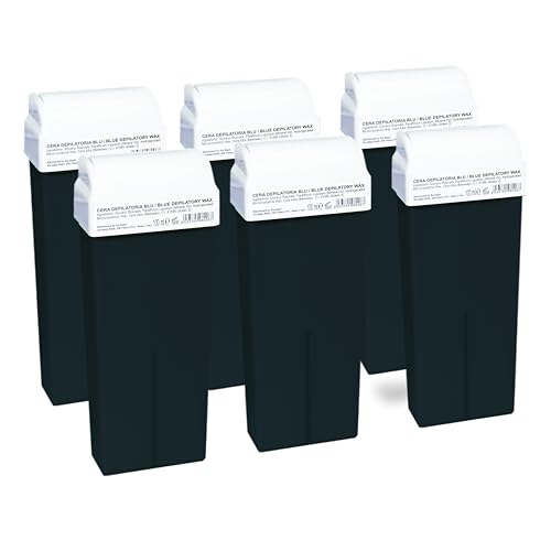 Sie-Depil Ceretta Rullo, Blu, Cera Depilatoria, Ceretta, Ricarica Ceretta Rullo 6 X 100Ml, Rullo Ceretta, Universale, Ricariche Ceretta A Rullo, Cera