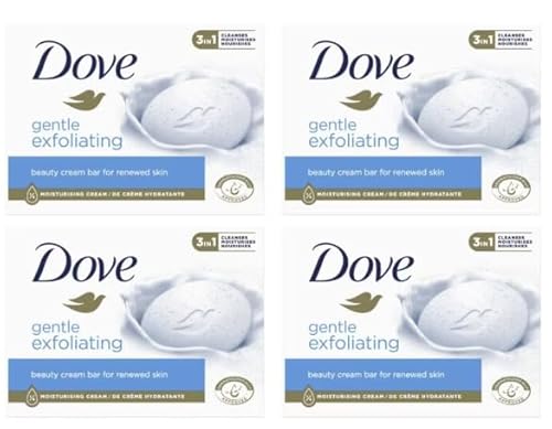 Dove Sapone Gentle Peeling Soap Bar (4 X 90 G)