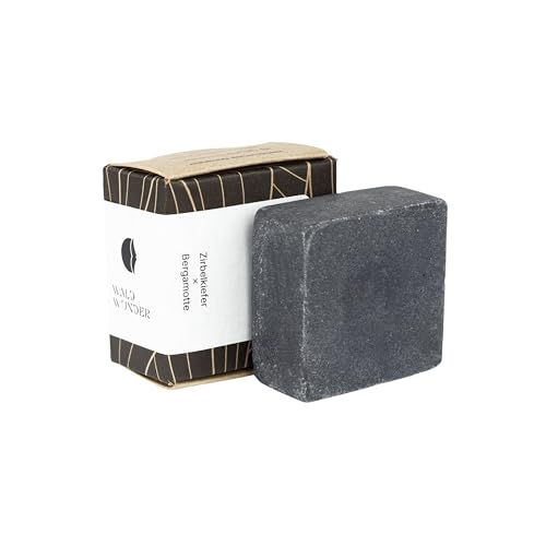 Bartzeug Sapone Da Barba Con Carbone Attivo, Burro Di Karitè X Burro Di Cacao. Pulisce E Nutre La Tua Barba. Cura Naturale Della Barba Per L'Uomo. Pro
