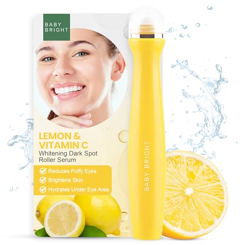 Baby Bright Advanced Siero - Idratante Roll On Serum, Rullo Contorno Intensivo, Riduce Contorno Occhi Occhiaie, Schiarisce Contorno Occhi – Limone & V
