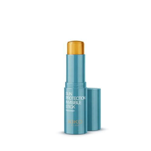 Kiko Milano Sun Protection Invisible Stick Spf 50, Stick Protettivo E Idratante Viso E Corpo Con Spf 50. Protegge Dai Raggi Uva E Uvb