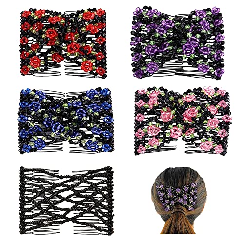 Combs Elastico Hair Clips Combs Perline Fermagli Per Capelli Fermacapelli Eleganti Fermagli A Pettine Capelli Fermagli Vintage Elastico Dei Capelli Pe