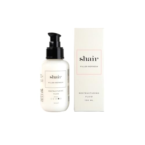 Shair Filler Refresh: Fluido Ristrutturante, Emolliente, Rivitalizzante, Setoso Districante, Per Capelli Spenti, Secchi, Trattati, Con Doppie Punte