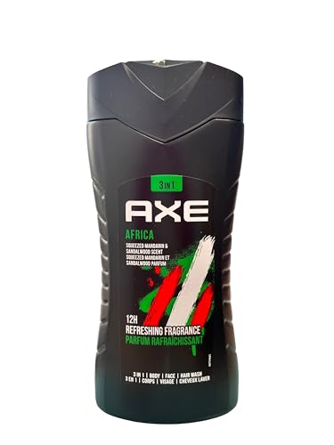 Axe Men Gel Doccia "Africa", Confezione Da 6 (6 X 250 Ml)