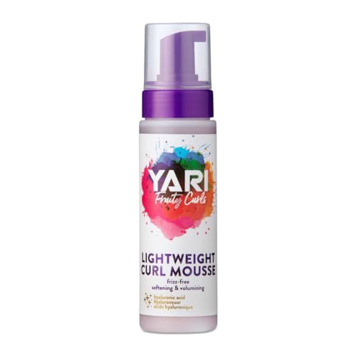 Yari Fruity Curls Lightweight Curl Mousse Frizz-Free Softening & Volumizing Schiuma Ammorbidente E Volumizzante Per Capelli Ricci 220 Ml