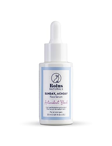 Roius Naturals Sunday, Monday Antioxidant Face Serum - Siero Viso Antiossidante