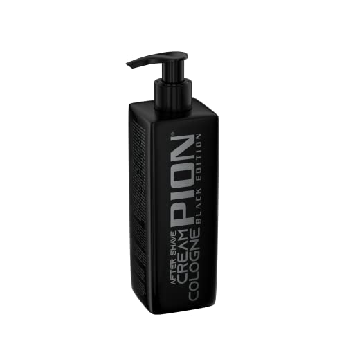Pion Black Edition After Shave Cream & Cologne Pcc Series – Rinfresco E Cura Dopo La Rasatura (390 Ml (Confezione Da 1), Pcc2 Silver)