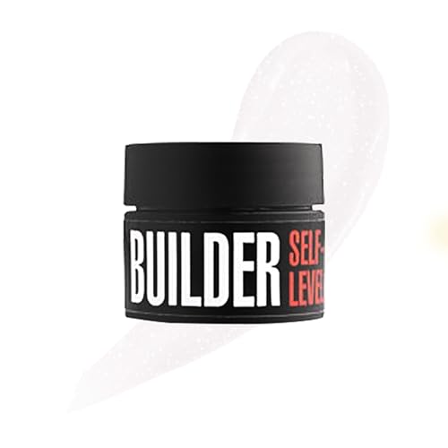 Kodi Professional Gel Ricostruzione Unghie Builder Gel Self Level White Shiny Modellare Unghie Uv Led - Smalto Semipermanente Unghie Bianco Brillante