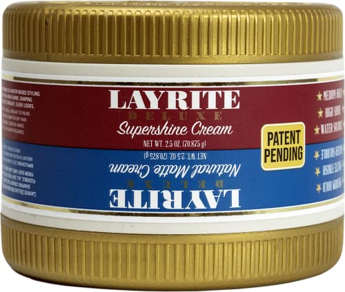 Layrite Deluxe Dual Chamber - Naturale Matte & Supershine Crema
