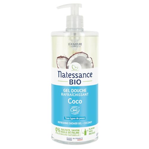 Natessance - Gel Doccia Rinfrescante Acqua Di Cocco