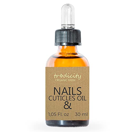 Olio Per La Cura E L'Idratazione Di Unghie E Cuticole. Olio Riparatore, Anti-Cracking, Rinforzante Delle Cuticole. Formula A Base Di Oli Naturali Per