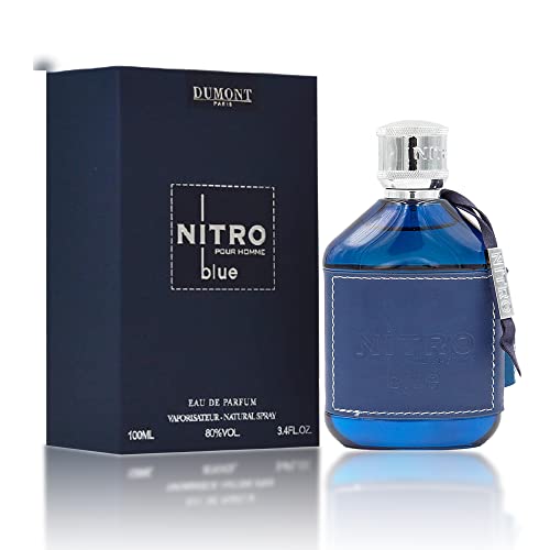 Nitro Blue By Dumont For Men - 3,4 Oz Edp Spray