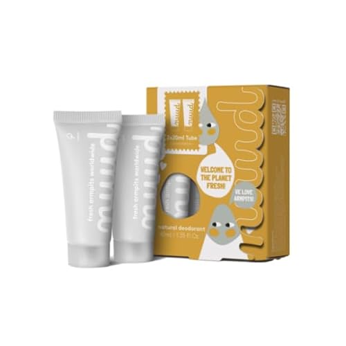 Smarter White | Nuova Formula – Deodorante Naturale Vegano Contro Gli Odori Del Sudore | Cosmetici Naturali Senza Alluminio, Alcool, Prodotti Chimici,