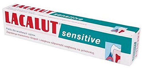 Lacalut Sensitive Medical Toothpaste 75 Ml Stops Bleeding By Lacalut