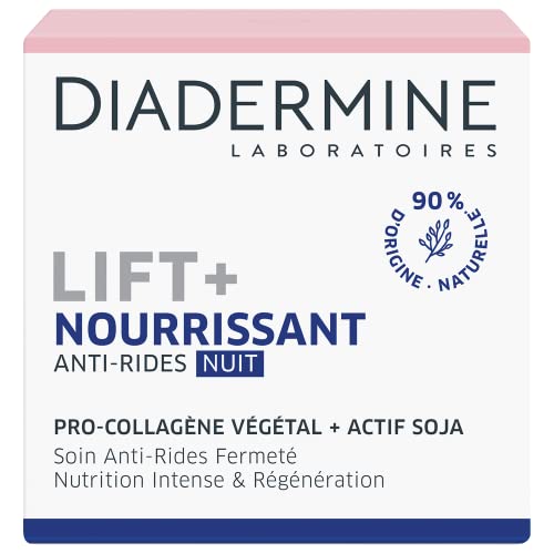 Diadermine Lift Crema Nutrition Rigenerante Antirughe Notte Con Pro-Collagene E Pro-Lipids 50Ml