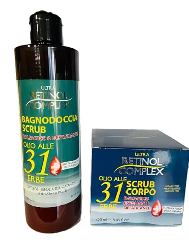 Olio Alle 31 Erbe Scrub Corpo Balsamico Esfoliante Defaticante E Un Bagnodoccia Scrub Balsamico E Defaticante Olio Alle 31 Erbe