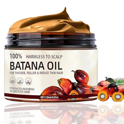 Lucknest Olio Batana Per La Crescita Dei Capelli E La Riparazione, 100% Puro Olio Non Lavorato Di Honduras, Previene La Caduta Dei Capelli E Aumenta L
