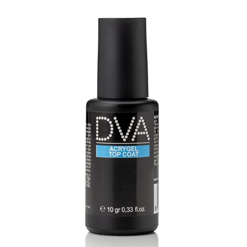 Dva, Top Coat Acrygel, Top Coat Per Unghie, Protegge Le Unghie E Dona Brillantezza All'Acrygel, Risultato Naturale E A Lunga Durata, Senza Strato Di D