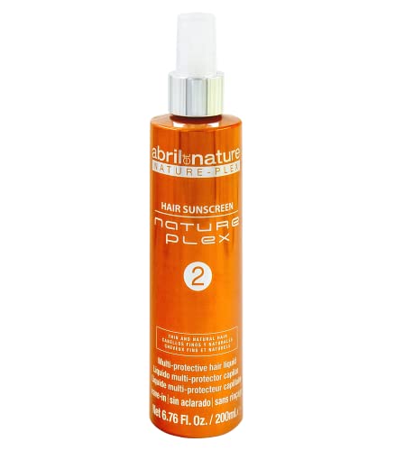 Abril Et Nature - Nature Plex, Stop Rottura - Protezione Totale Per Capelli - Hair Sunscreen - Protezione Solare E Termica N2 - Capelli Sottili E/O Na