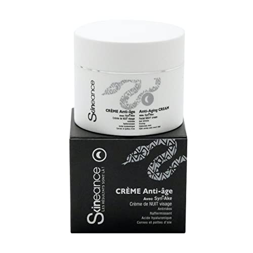 Skineance - Crema Notte Al Veleno Di Serpente - Ingredienti Anti-Età - Riduce Le Rughe D'Espressione, Le Linee Sottili, Le Borse E Le Occhiaie