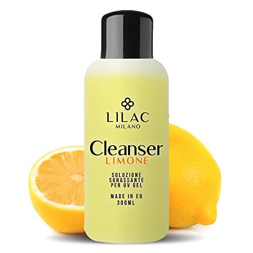 Lilac - Cleaner Fruit Per Smalto Gel, Cleanser Sgrassatore Per Trattamento Manicure, Per Igenizzare Le Unghie E Rimuovere Lo Strato Appiccicoso Di Dis