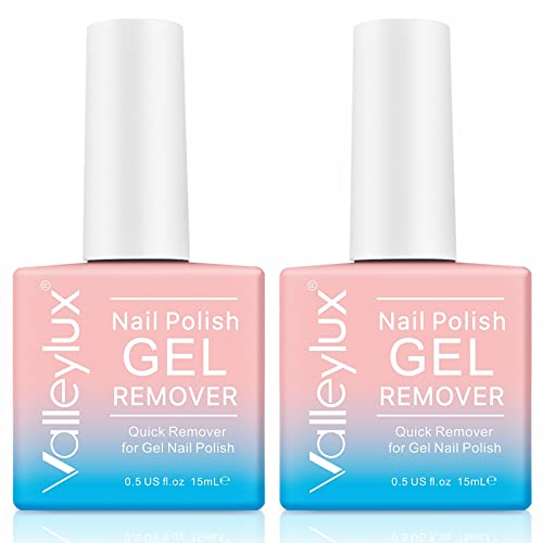 Confezione Da 2 Gel Polish Remover, Gel Polish Remover,Veloce E Sicuro Gel Polish Remover In 3-5 Minuti - Non C'È Bisogno Di Pellicola,Ammollo O Avvol