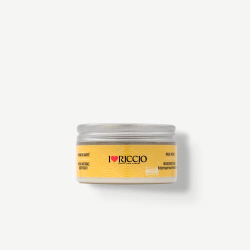 I Love Riccio Burro Di Karitè Puro Per Capelli E Corpo, Burro Karitè 100% Naturale Certificato, Nutriente, Riparatore E Protettivo, 100 Ml