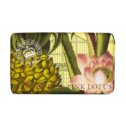 Royal Botanical Gardens, Kew Pineapple & Pink Lotus Shea Butter Soap, 240G