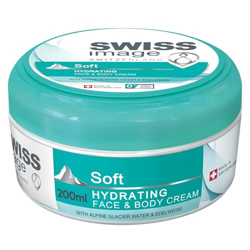 Swissimage Morbida Crema Idratante Per Viso E Corpo 200 Ml Crema Idratante Leggera Non Grassa Crema Idratante Per Mani E Corpo Per Uso Quotidiano