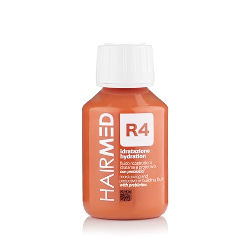 Hairmed, R4 Siero Cheratina Ricostruttore Per Capelli Secchi Disidratati, Cheratina Per Capelli, Trattamento Capelli Alla Keratina, 100 Ml