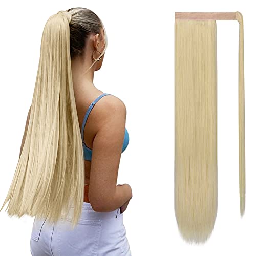 Sofeiyan Lunghi Coda Di Cavallo Extensions Lisci Wrap Around Capelli Estensione Sintetici Naturali Ponytail Extension Parrucchino Clip Posticci Per Ca