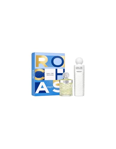 Eau Rochas Edt Spray 220 Ml + Body 500 Ml Set By Rochas