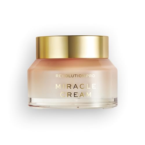 Revolution Pro, Miracle Cream, Crema Viso Idratante E Abbellente, Riduce Il Colorito Spento, Formula Leggera, Contiene Acido Ialuronico E Niacinamide,