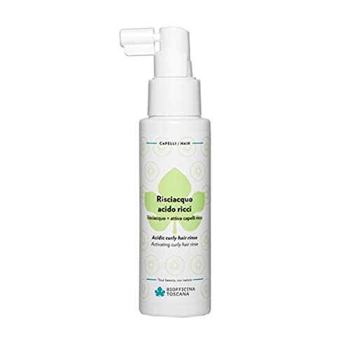 Biofficina Toscana Risciacquo Acido Biologico Per Capelli Ricci Per Nutrire E Tonificare I Capelli Dalle Radici Alle Punte, Con Cheratina Vegetale