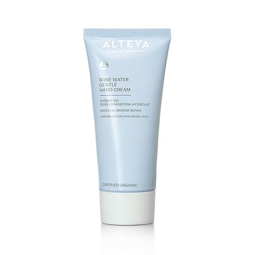Alteya Organic Organic Rose Water Gentle Hand Cream - 90 Ml - Certified Organic - Fast Absorbing Hand Treatment With Rosa Damascena Hydrolat - Hydrati