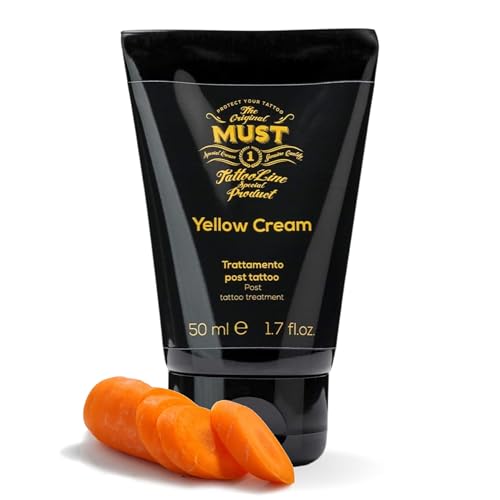 Must - Idratante Crema Curativa Idratante Per La Cura Del Tatuaggio Accelerator Healing Without Crusts Reducer Irritation Protegge La Pelle Con Tatuag