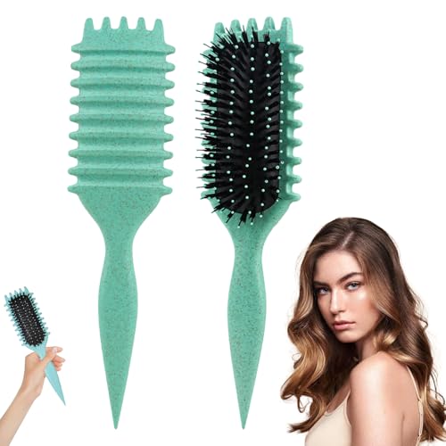 Gxlaihly Spazzola Per Capelli Ricci, Spazzola Capelli Ricci, Brush, Candy Brush, Spazzola Ricci Styling, Spazzola Per Ricci Bounce, Brush, Defining Br