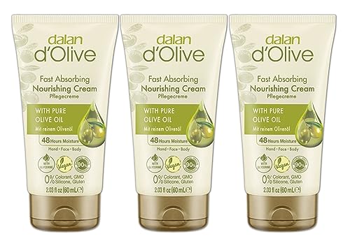 Dalan D'Olive - Set Di 3 Creme Per Mani E Corpo, 60 Ml