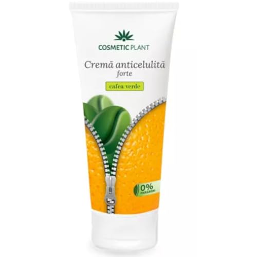 Crema Anticellulite Forte Con Caffeina 200Ml, Crema Massaggio Anticellulite Corpo Gambe Glutei, Drenante, Rassodante E Riducente, Modellante, Tonifica