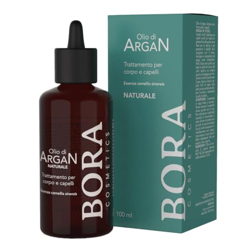 Olio Di Argan Naturale Per Trattamento Corpo E Capelli, 100 Ml, Essenza Camellia Sinensis