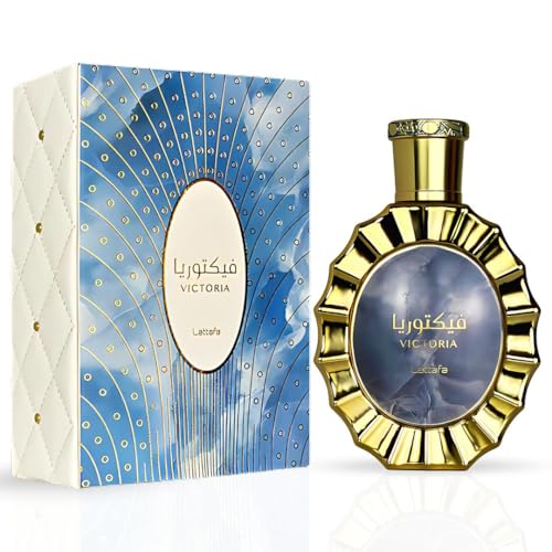 Lattafa Victoria Eau De Parfum Spray For Women, 3.4 Ounce