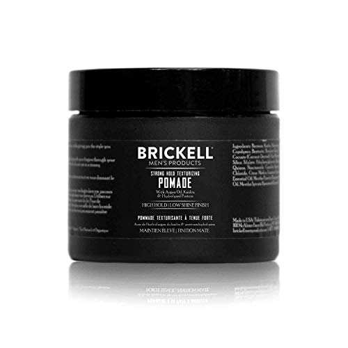 Brickell Men'S Pomata Testurizzante Per Uomo, Resistente E Naturale, Pomade In Fibra Flessibile, 59 Millilitri, Profumata