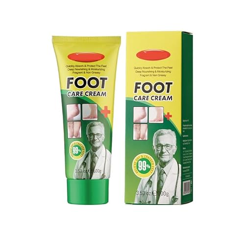 Crema Per La Cura Dei Piedi - Crema Per La Riparazione Intensiva Dei Piedi Con Urea E Olio Di Eucalipto Per I Tacchi Screpolati, Crema Per La Cura Dei