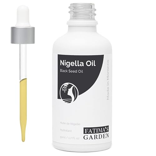 Fatima'S Garden Olio Di Semi Di Cumino Nero - Idratante Per Pelle E Capelli, 50Ml