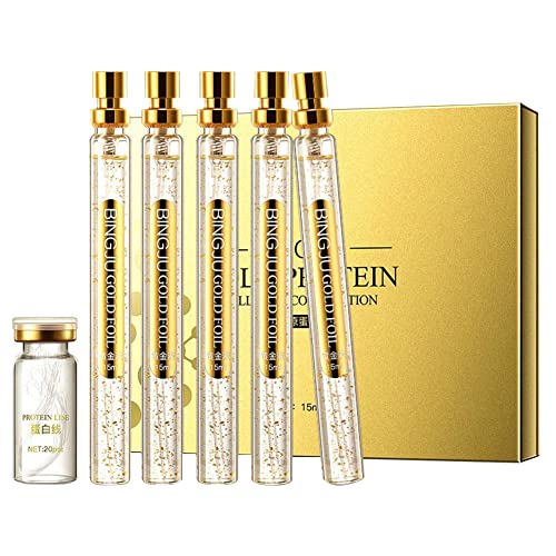 Siero Viso, Set Di Sollevamento Del Filo Proteico, Filo Di Collagene Assorbibile, Filo Di Collagene Per Lifting Del Viso, Riduzione Delle Rughe Delle,