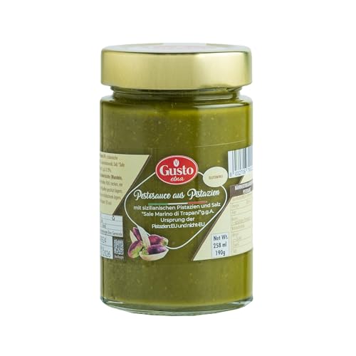 Pesto Di Pistacchio Con Pistacchio Di Sicilia 190G